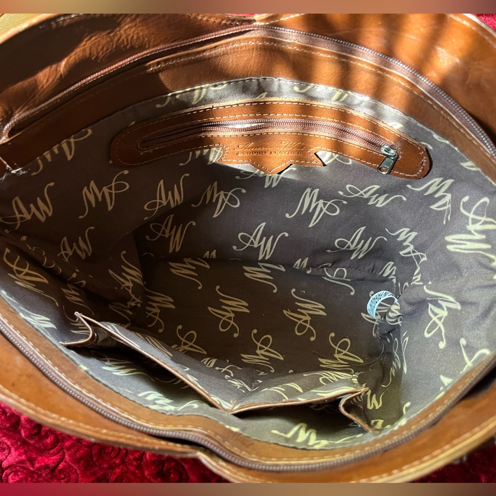 American West Genuine Leather Purse - Picture 7 of 15